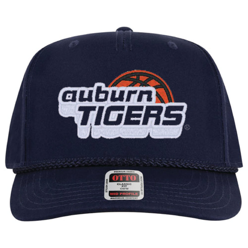 Auburn Basketball Retro Rope Hat