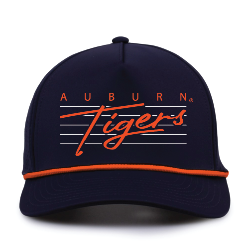 Retro Auburn Rope Hat